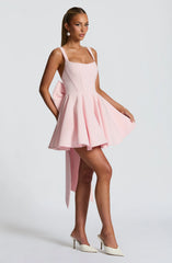 Rue Mini Dress - Blush