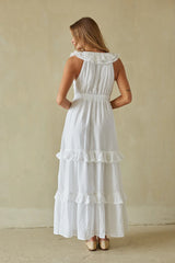 Diana Ruffle Tiered Maxi Dress