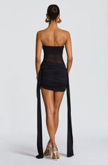 Fiorella Mini Dress - Black