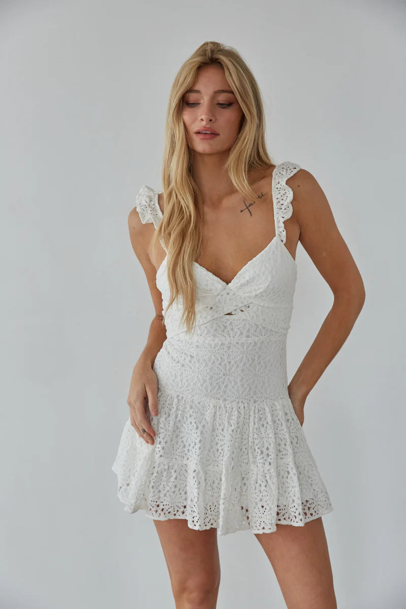 Liliana Lace Mini Dress